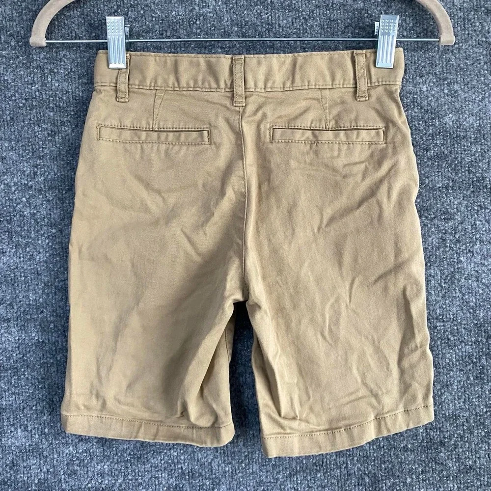 CHILDREN'S PLACE KIDS KHAKI TAN SHORTS BACK TO SCHOOL ACADEMIA PREPPY